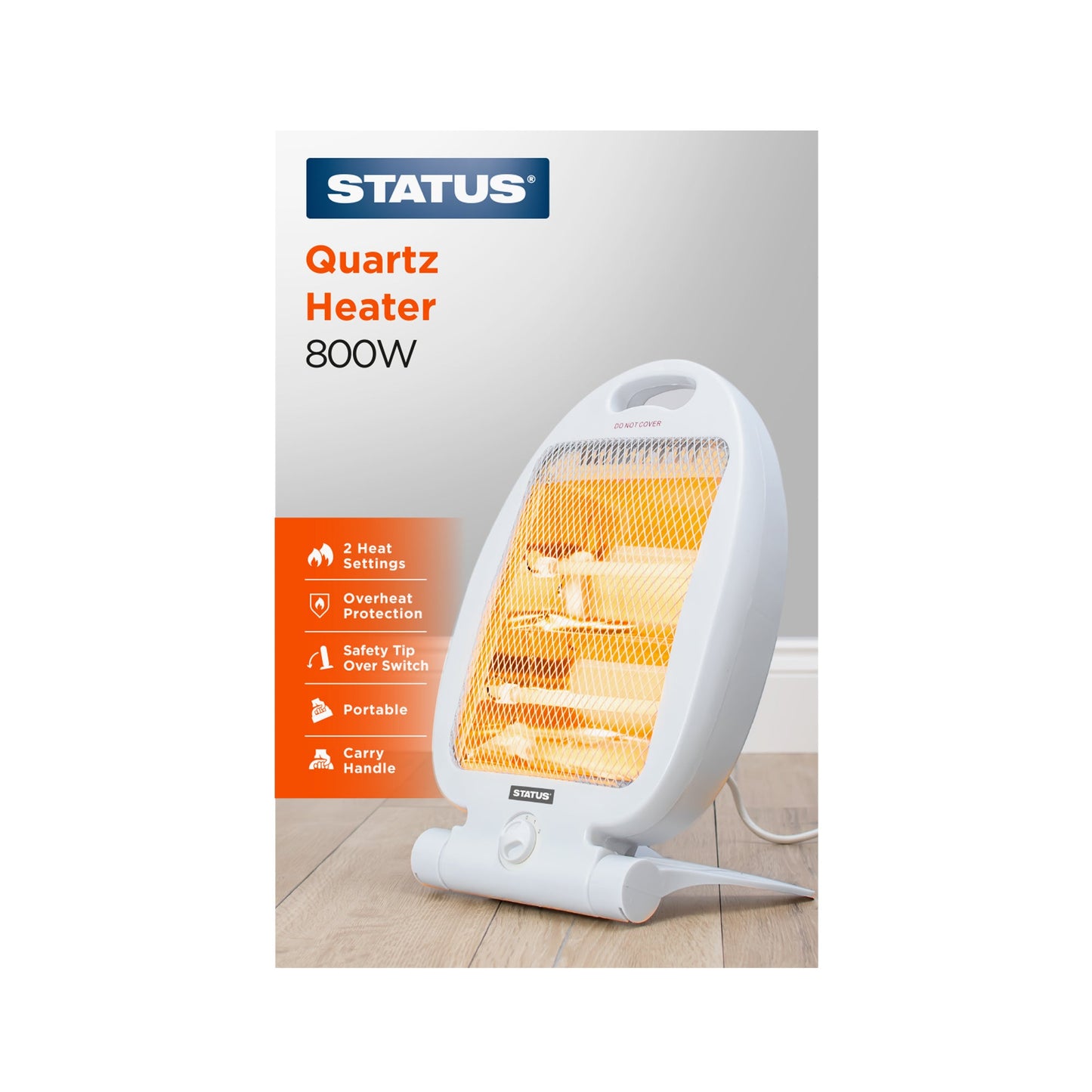 Status 800W Quartz Heater