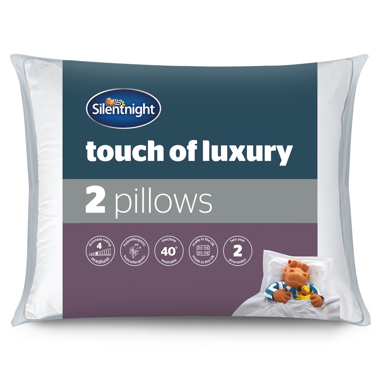 Silentnight Touch of Luxury Pillow Pair