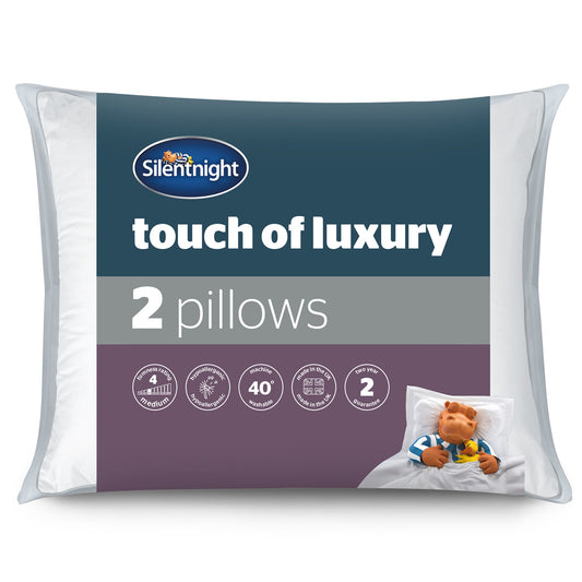 Silentnight Touch of Luxury Pillow Pair