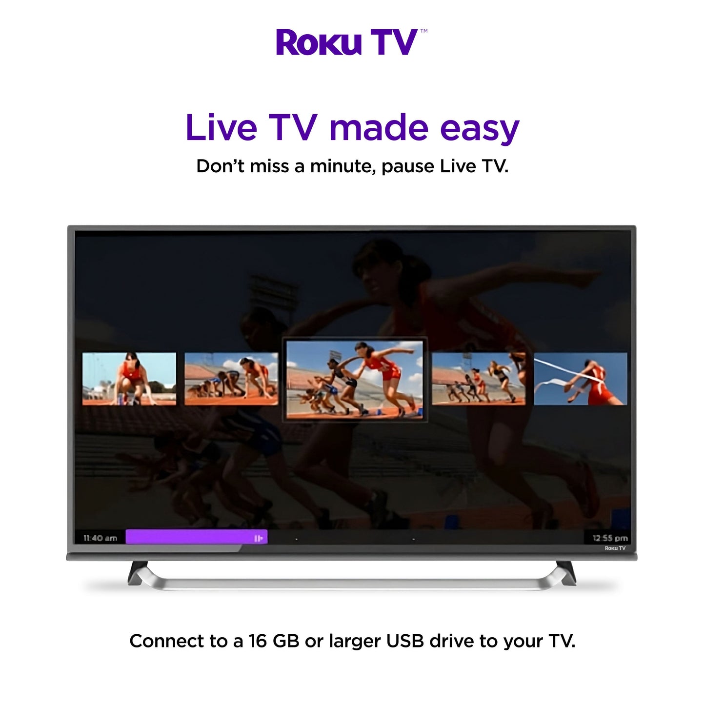 EKO ROKU 55 Inch 4K UHD Smart TV