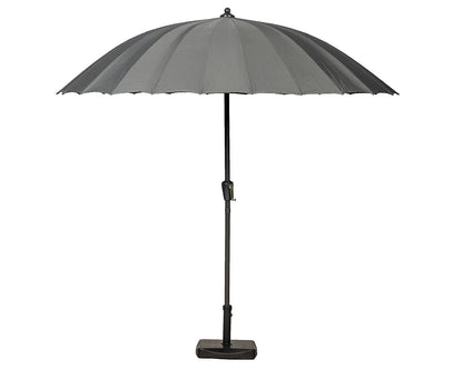 Royalcraft Shanghai Grey 2.7m Crank and Tilt Parasol