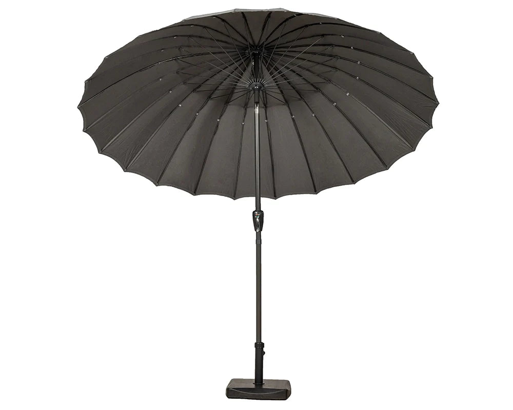 Royalcraft Shanghai Grey 2.7m Crank and Tilt Parasol