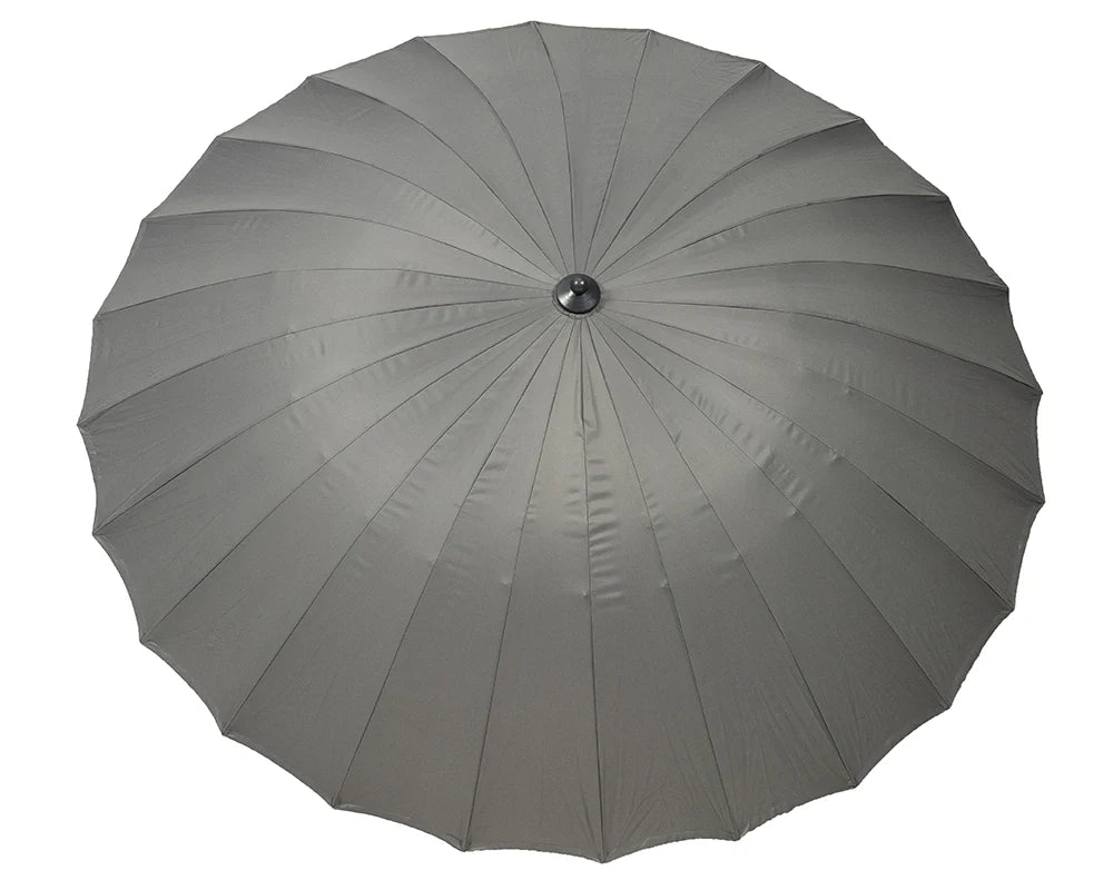 Royalcraft Shanghai Grey 2.7m Crank and Tilt Parasol
