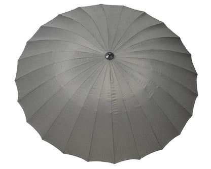 Royalcraft Shanghai Grey 2.7m Crank and Tilt Parasol