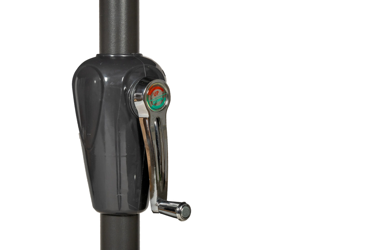 Royalcraft Shanghai Grey 2.7m Crank and Tilt Parasol