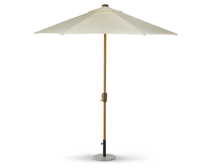 Royalcraft Woodlook 2.5m Ivory Crank and Tilt Parasol