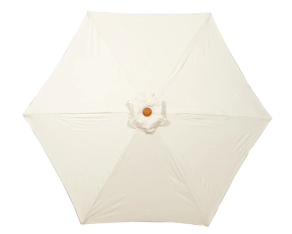 Royalcraft Woodlook 2.5m Ivory Crank and Tilt Parasol