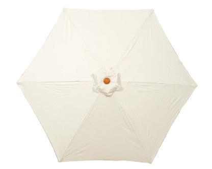 Royalcraft Woodlook 2.5m Ivory Crank and Tilt Parasol