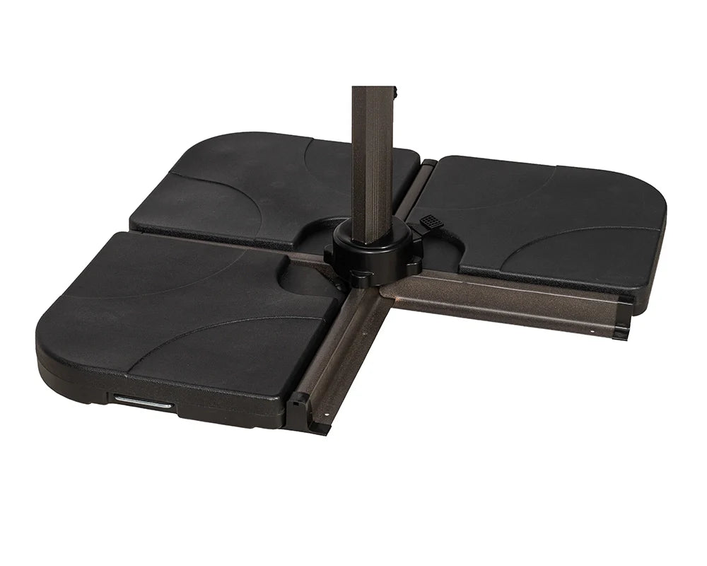 Royalcraft Set of 4 Water Fillable Base for Cross Base Cantilever Parasol