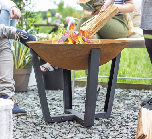 La Hacienda Icarus Oxidised Cast Iron Firepit