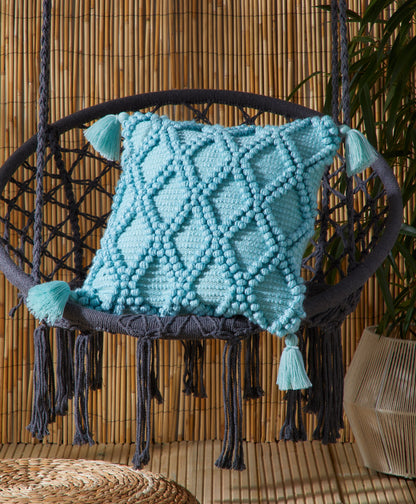 Drift Home Alda Duck Egg Outdoor Filled Cushion
