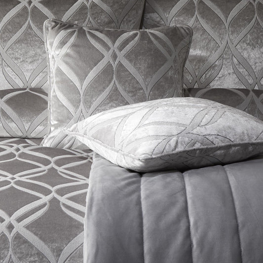 Soiree Belfort Silver Cushion Cover