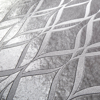 Soiree Belfort Silver Duvet Cover Set