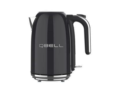 Q Bell Black Kettle and Toaster Set