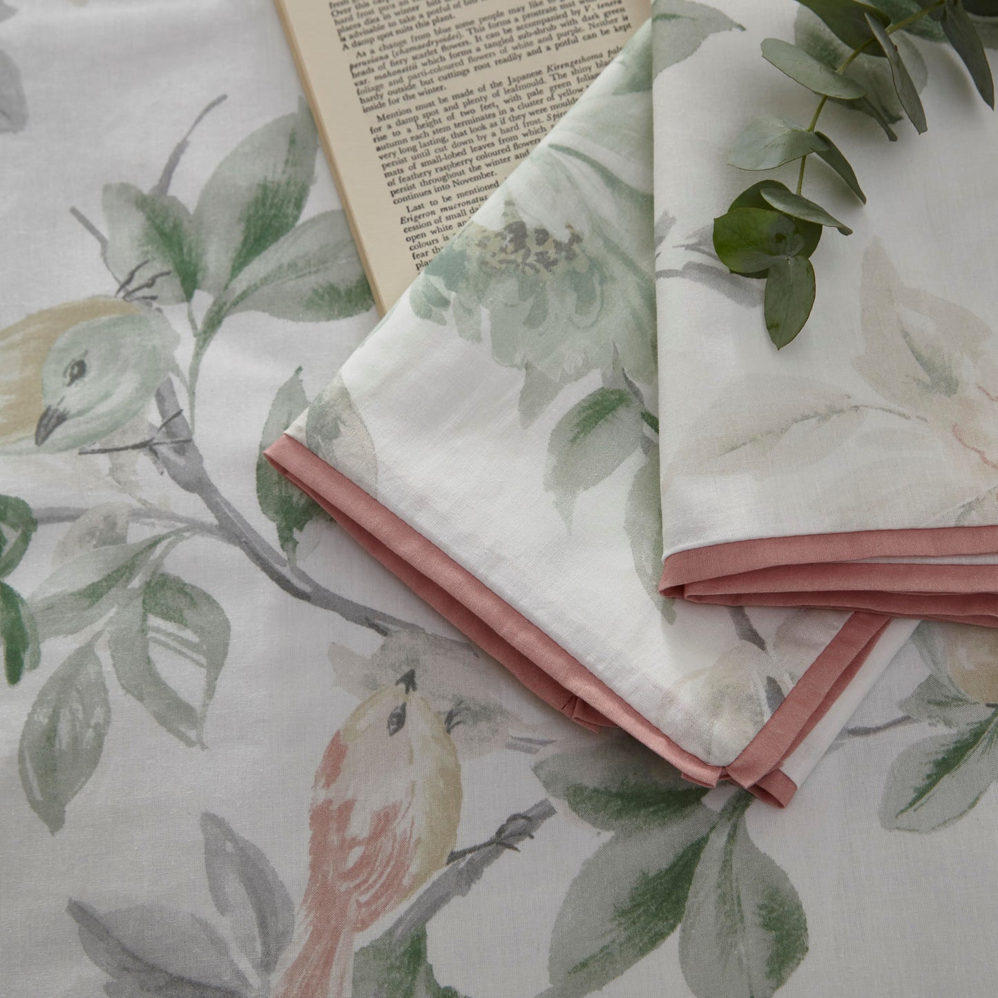 Appletree Heritage Green Campion Duvet Cover Set
