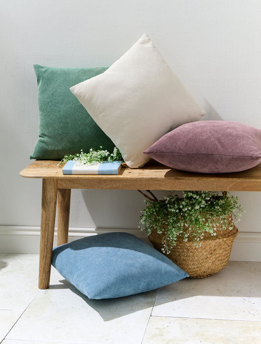 Corduroy Diagonal Cushion