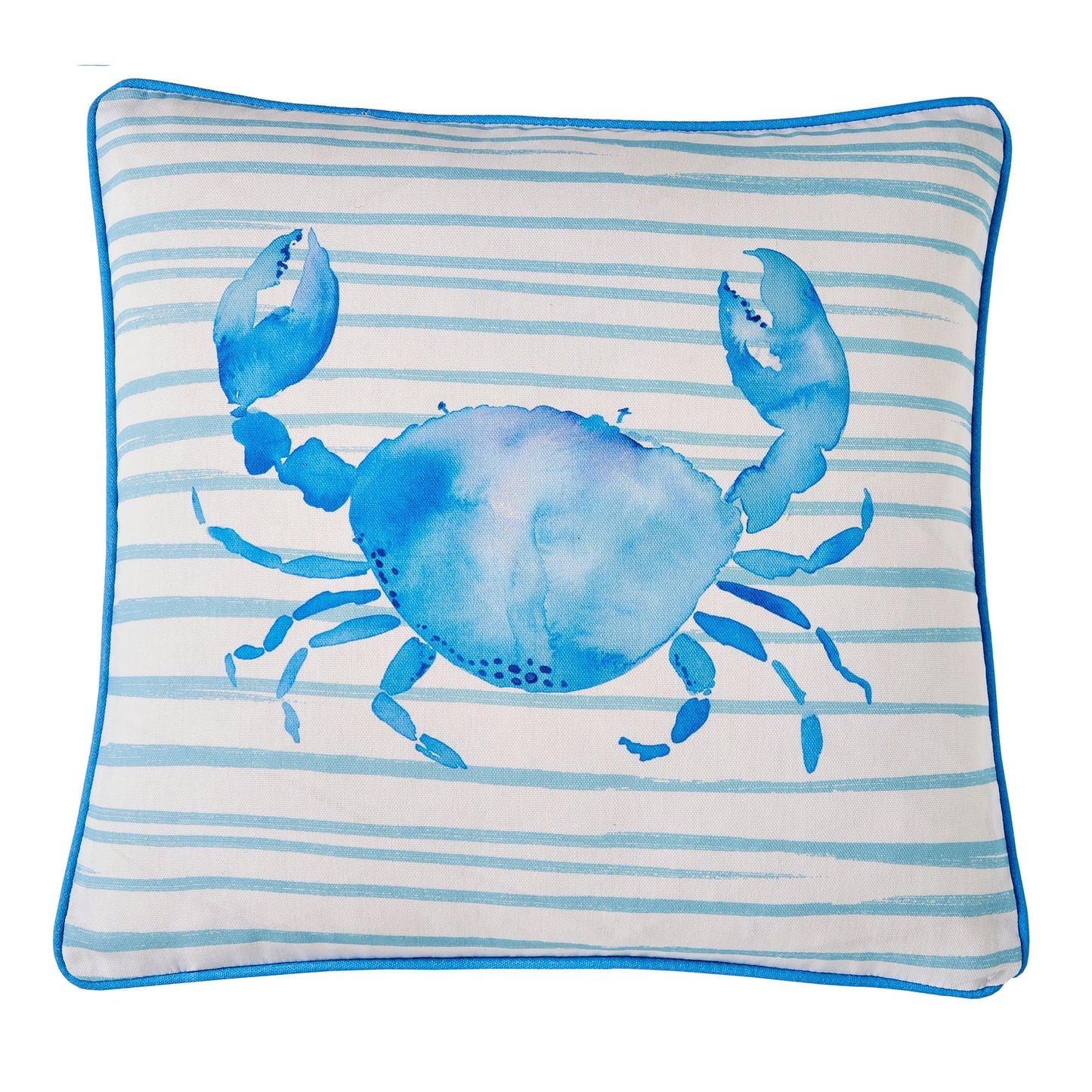 Fusion Sea Foam Crab Outdoor Filled Cushion