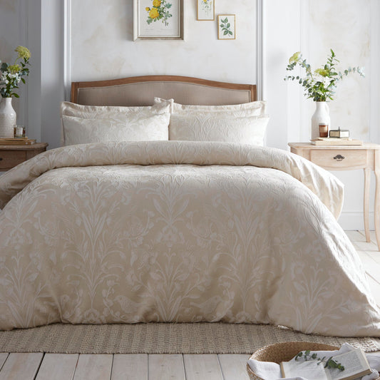 Appletree Heritage Champagne Elysia Duvet Cover Set