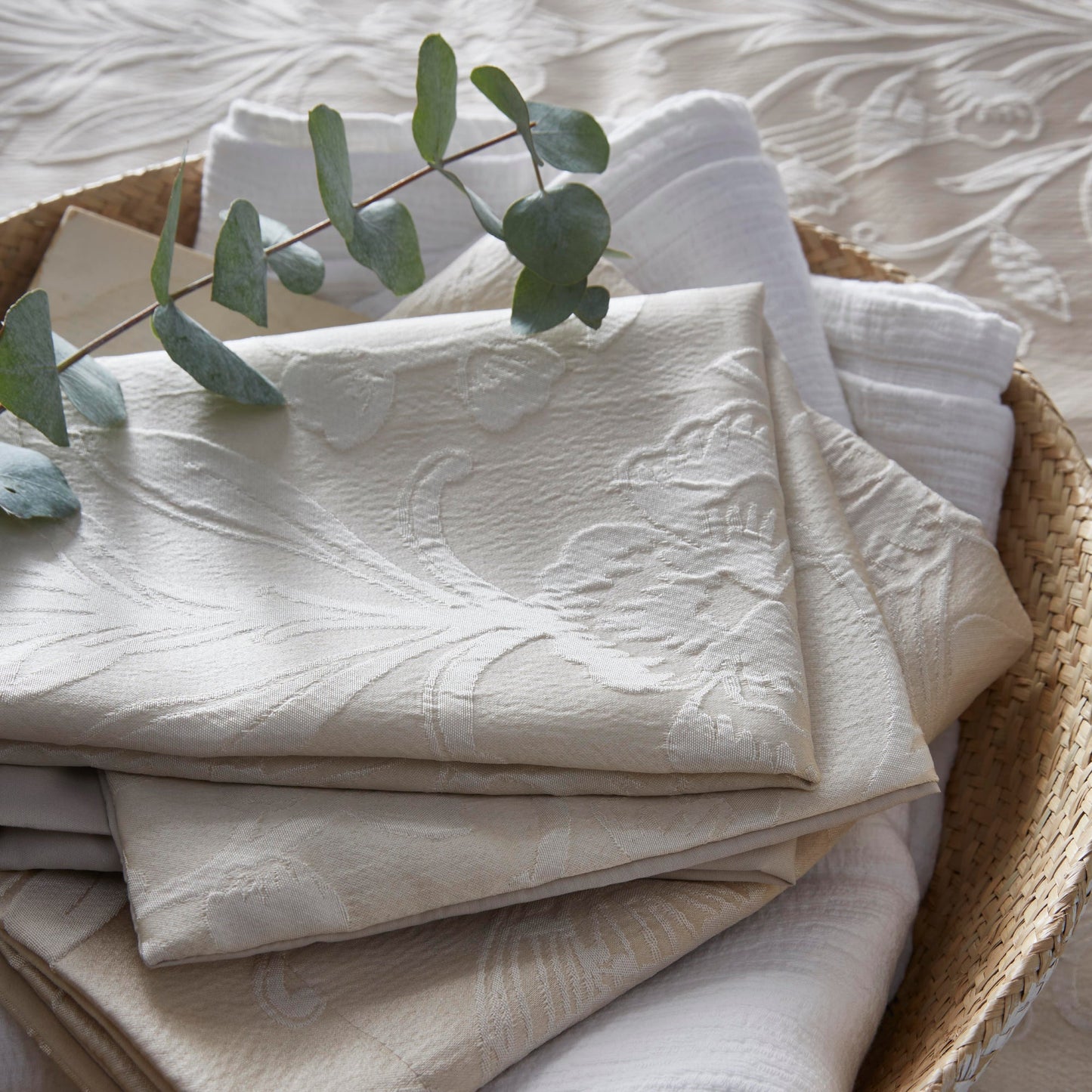 Appletree Heritage Champagne Elysia Duvet Cover Set