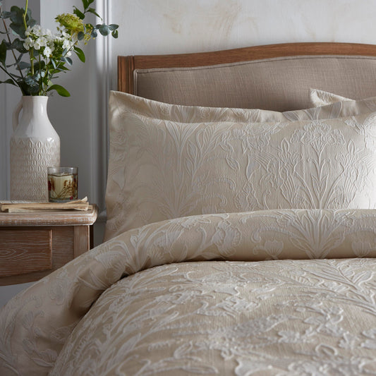 Appletree Heritage Champagne Elysia Oxford Pillowcase