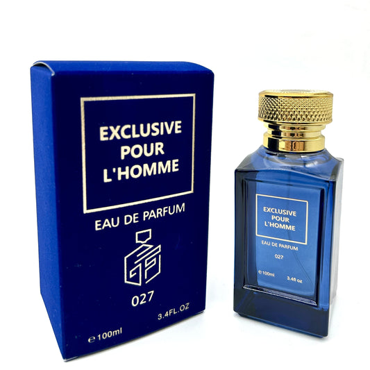 Exclusive Pour L'homme 027 100ml Eau de Parfum