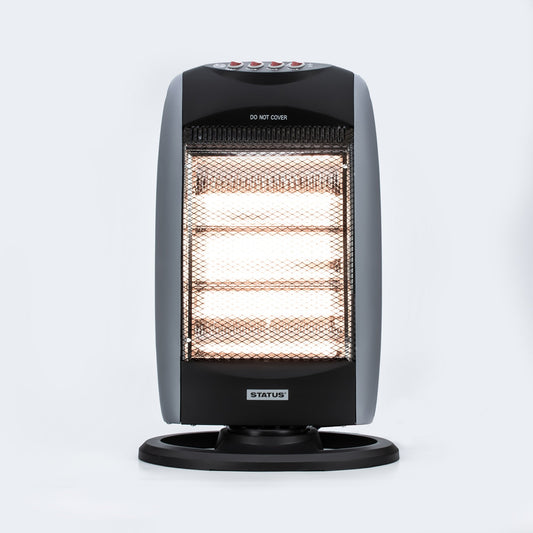 Status Oscillating 1200w Halogen Heater