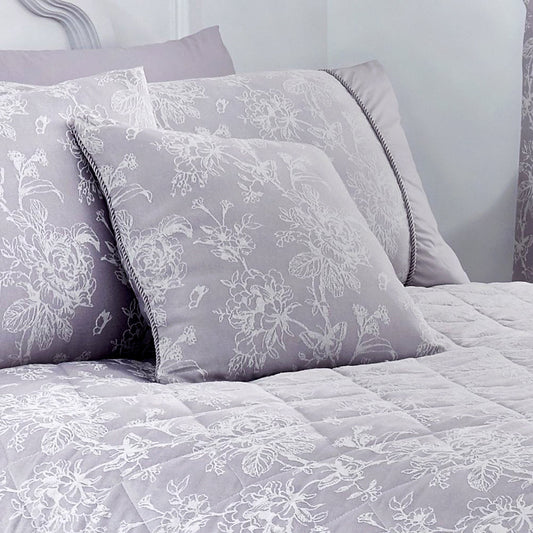 Dreams & Drapes Lavender Jasmine Woven Cushion Cover