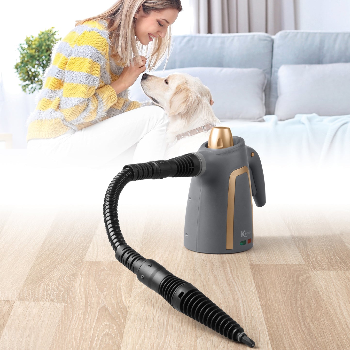 Kleeneze 10-in-1 Handheld Steam Cleaner