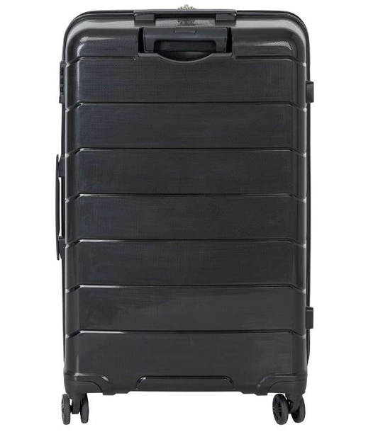 Linea Turin Luggage Black Cabin Case