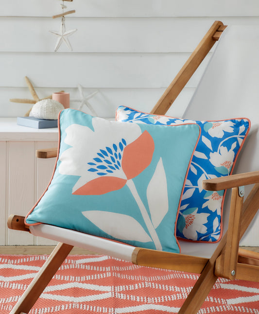 Fusion Luna Outdoor Duck Egg Filled Cushion