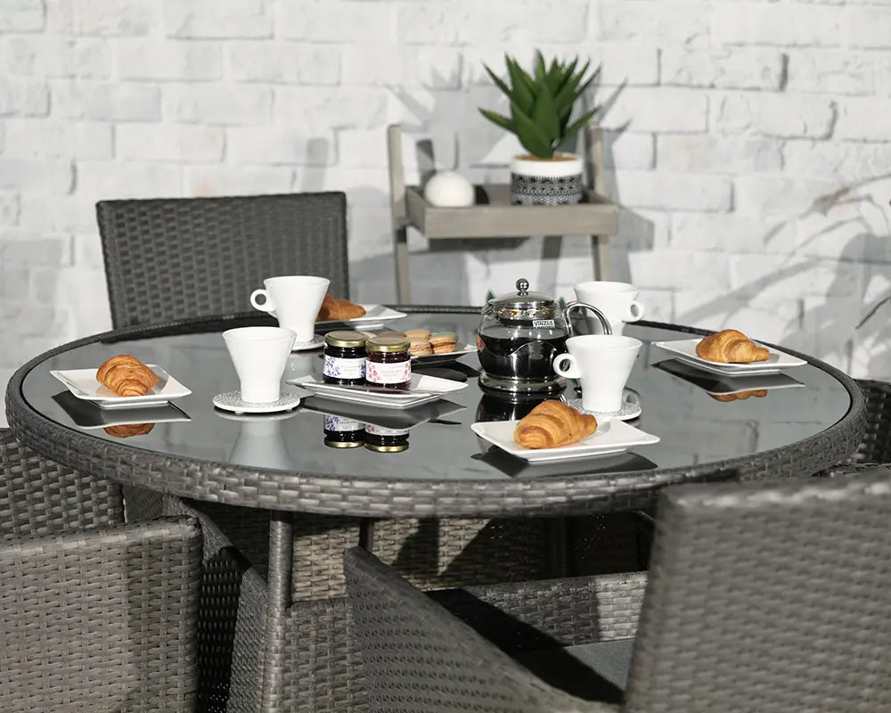 Royalcraft Malaga 4 Seater Fixed Dining Set