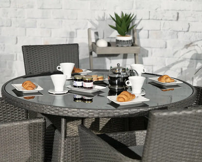 Royalcraft Malaga 4 Seater Fixed Dining Set