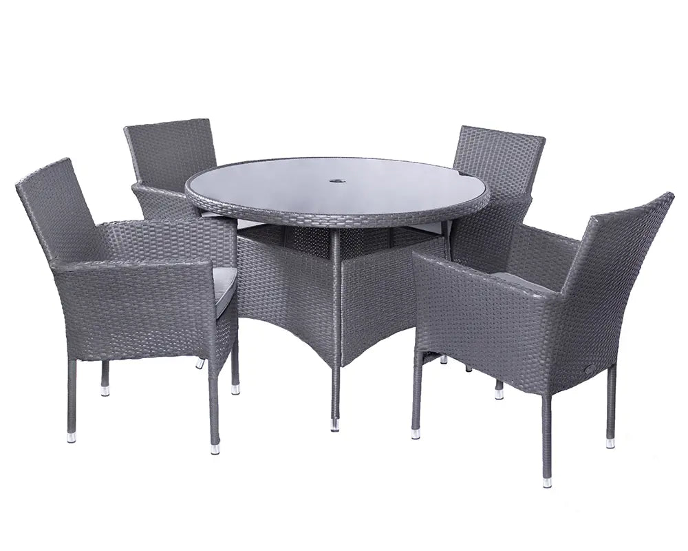 Royalcraft Malaga 4 Seater Fixed Dining Set