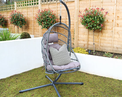 Royalcraft Relaxer Hanging Rattan Pod Chair
