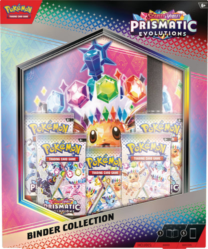 Pokémon Prismatic Evolution Binder Collection