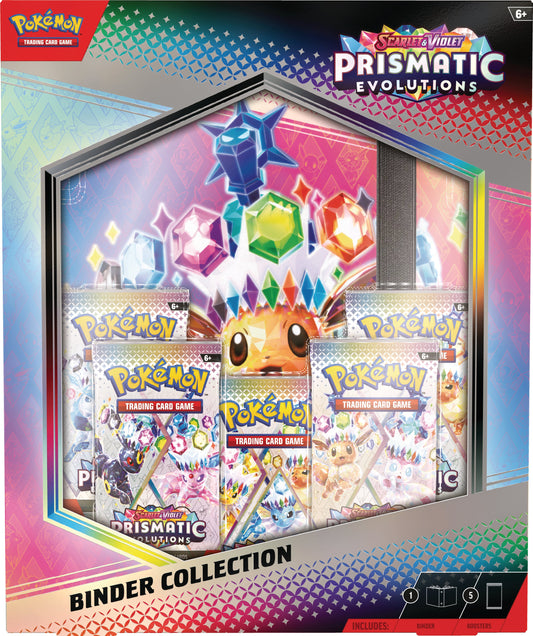 Pokémon Prismatic Evolution Binder Collection