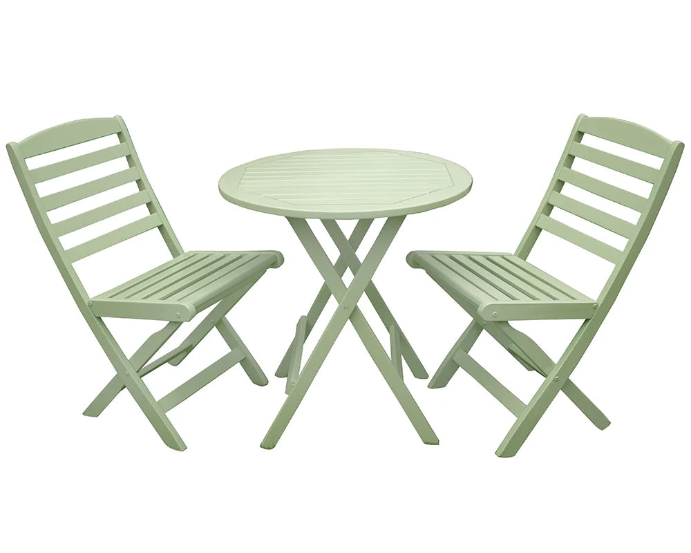 Royalcraft Porto Green Folding Bistro Set