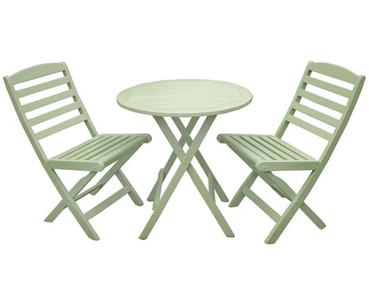 Royalcraft Porto Green Folding Bistro Set