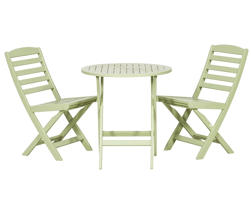 Royalcraft Porto Green Folding Bistro Set