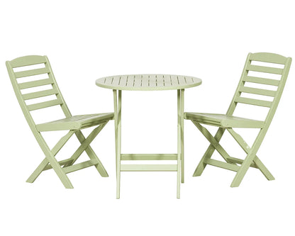 Royalcraft Porto Green Folding Bistro Set