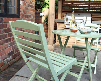 Royalcraft Porto Green Folding Bistro Set