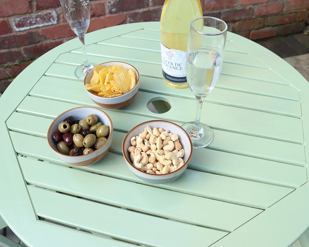 Royalcraft Porto Green Folding Bistro Set
