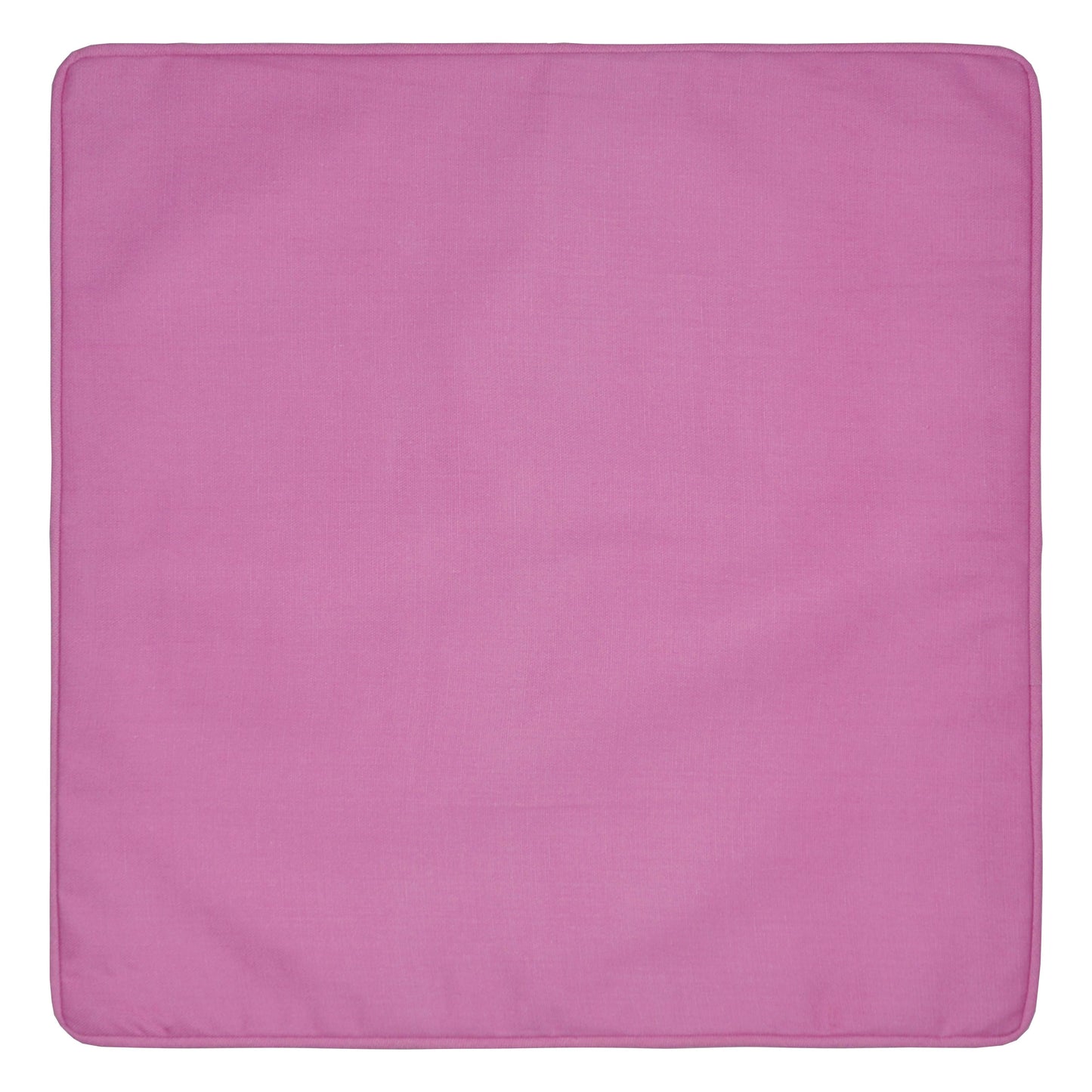 Fusion Plain Dye Pink Filled Outdoor Cushion