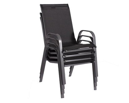 Royalcraft Rio 4 Seater Stacking Dining Set