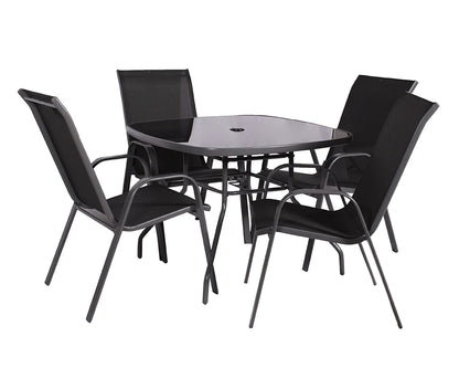 Royalcraft Rio 4 Seater Stacking Dining Set