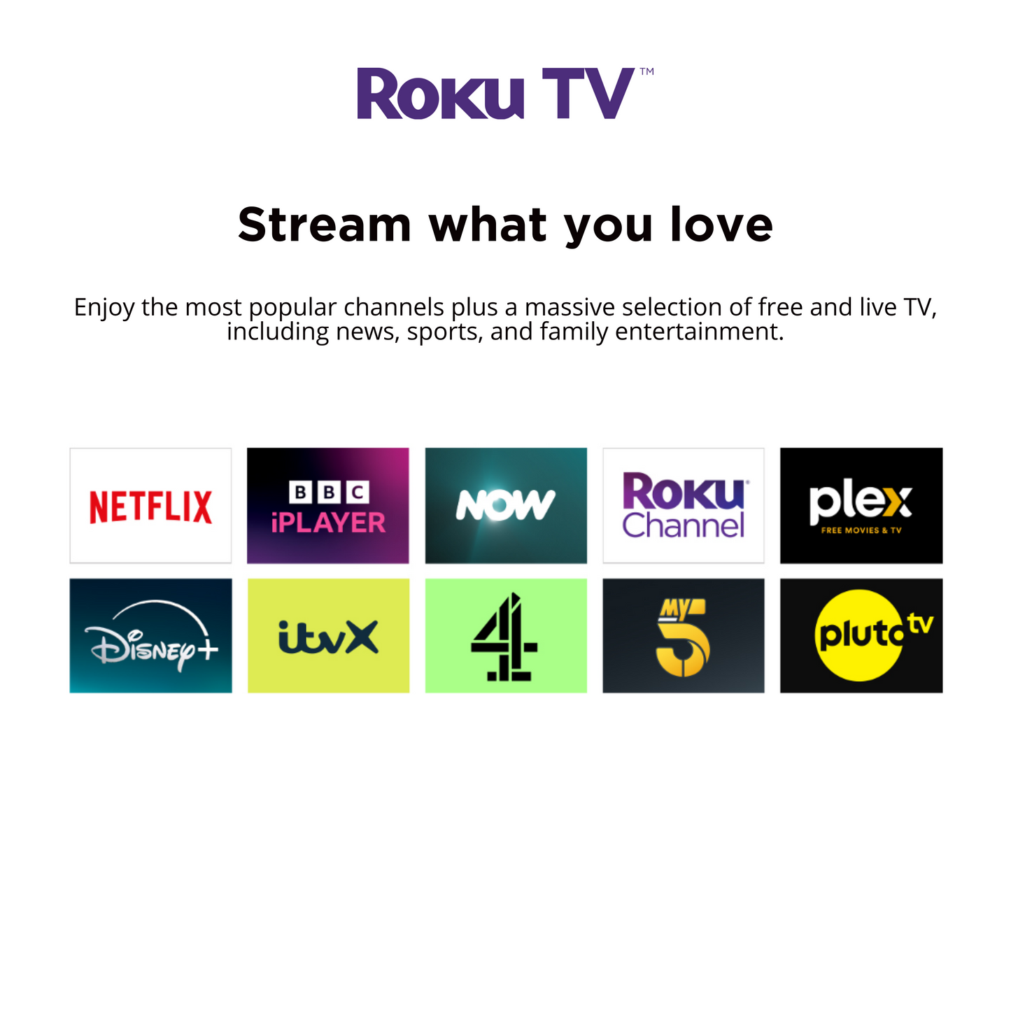 EKO ROKU 32 Inch Smart HD TV