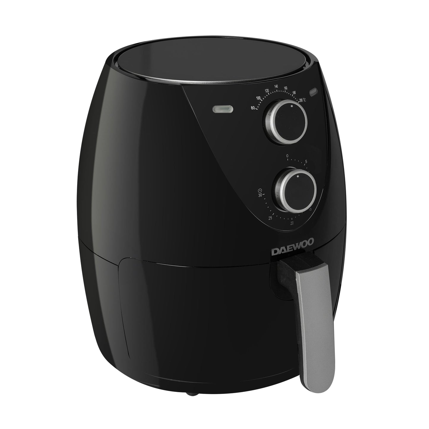 Daewoo 4L Single Pot Black Air Fryer
