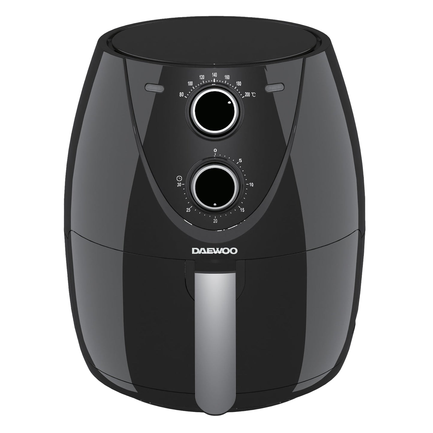 Daewoo 4L Single Pot Black Air Fryer