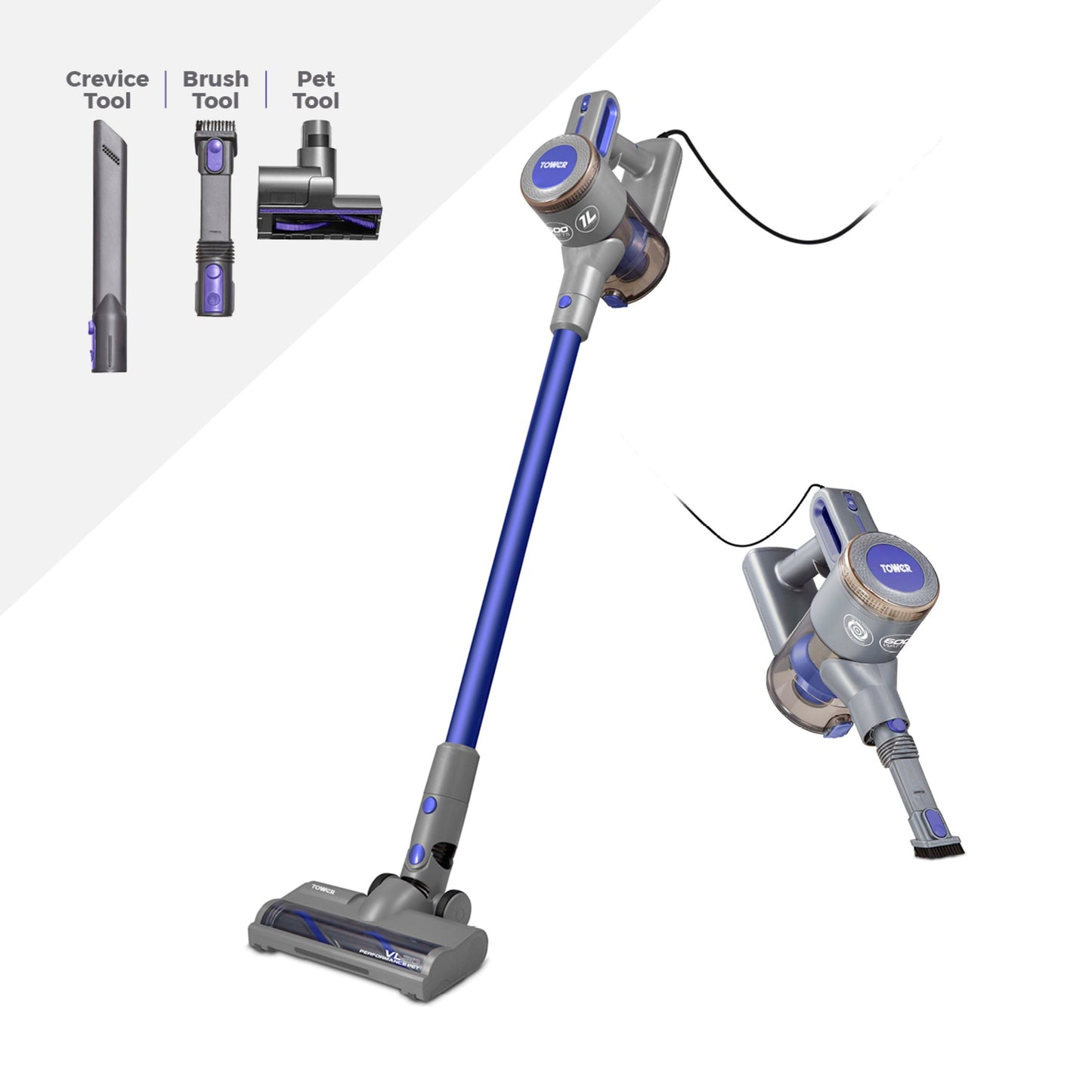 Tower VL20 Pets Corded Stick Vacuum Cleaner