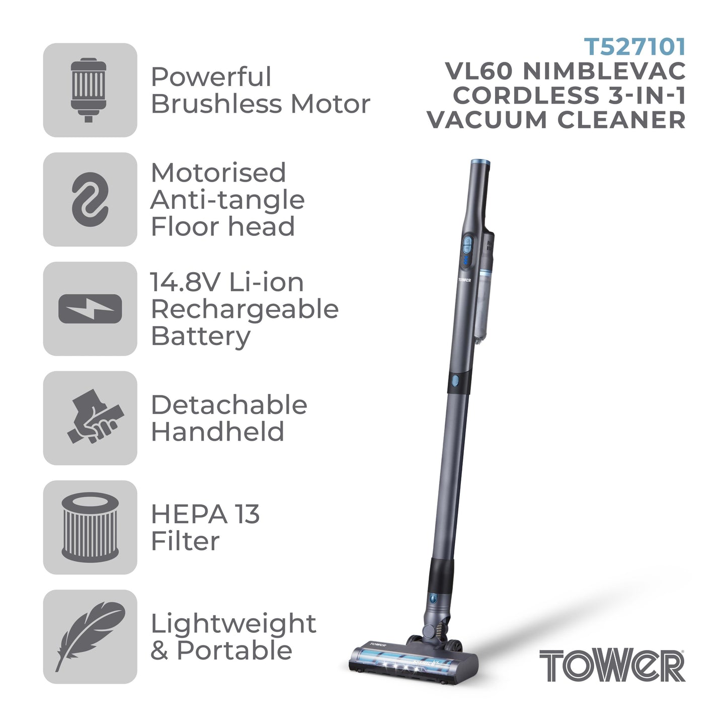 Tower VL60 Nimble Vacuum Cleaner